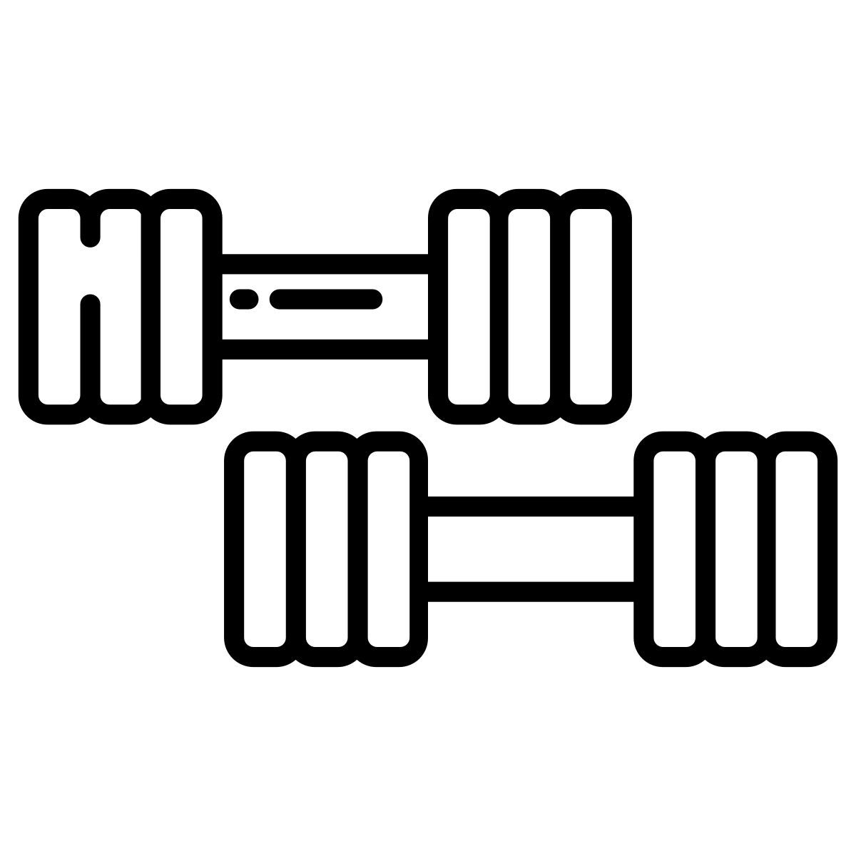 dumbbell icon
