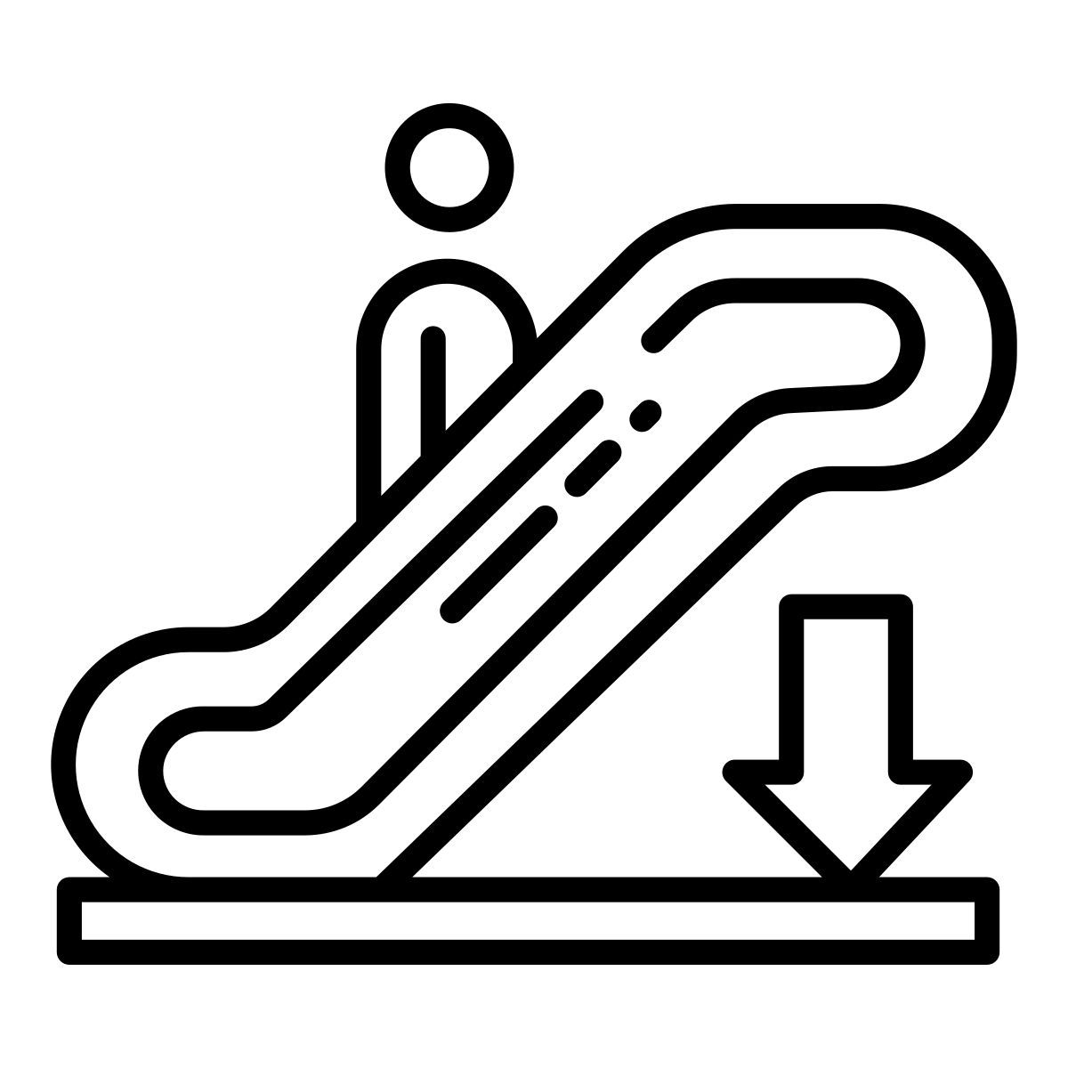 escalator icon