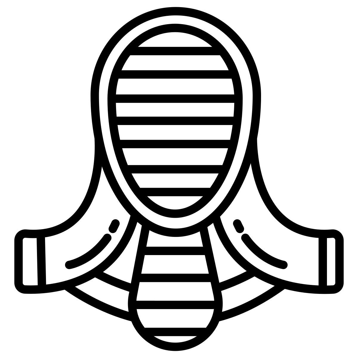fencing mask icon