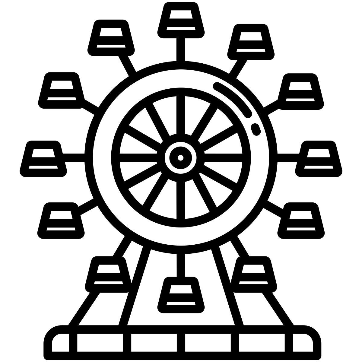 rueda de la fortuna icon