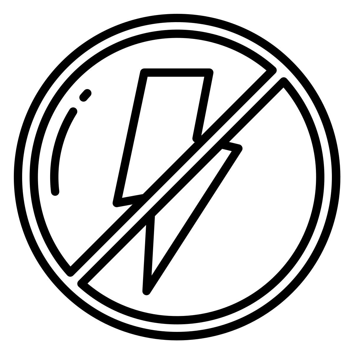 flash off icon