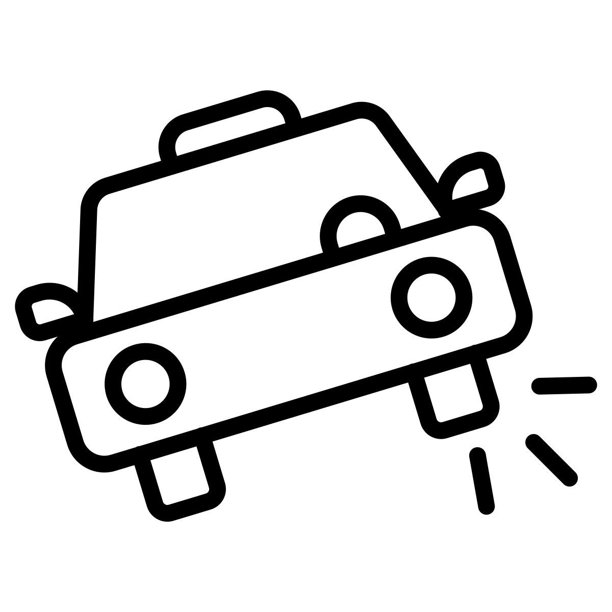 flat tire icon