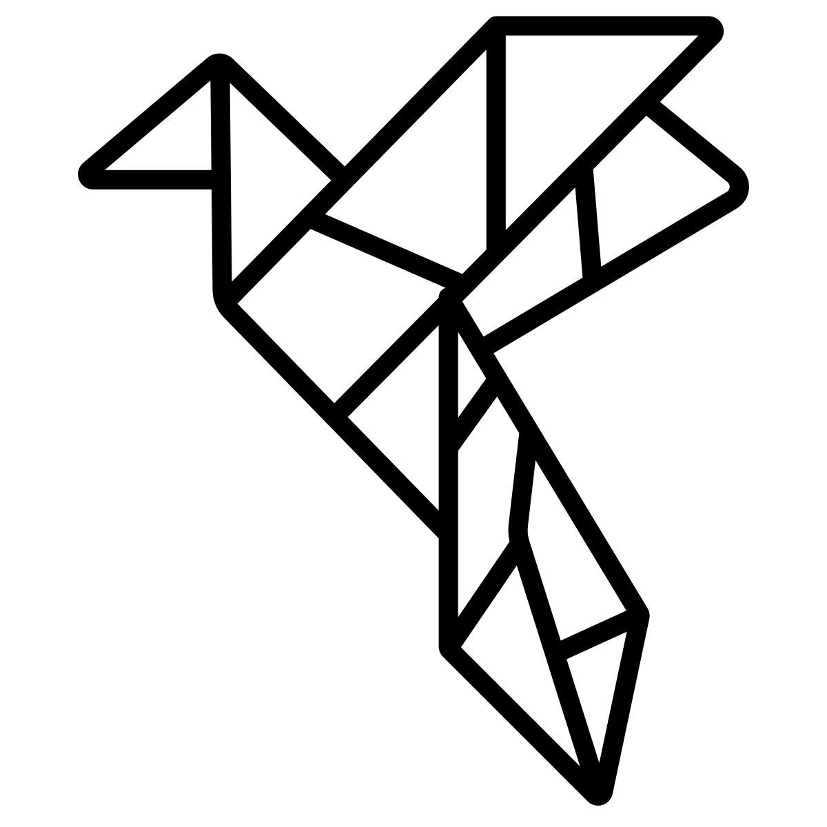 flying bird icon