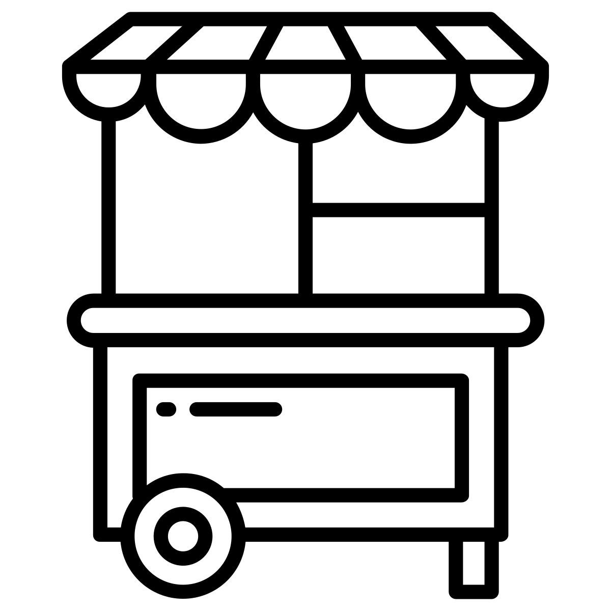 food cart icon
