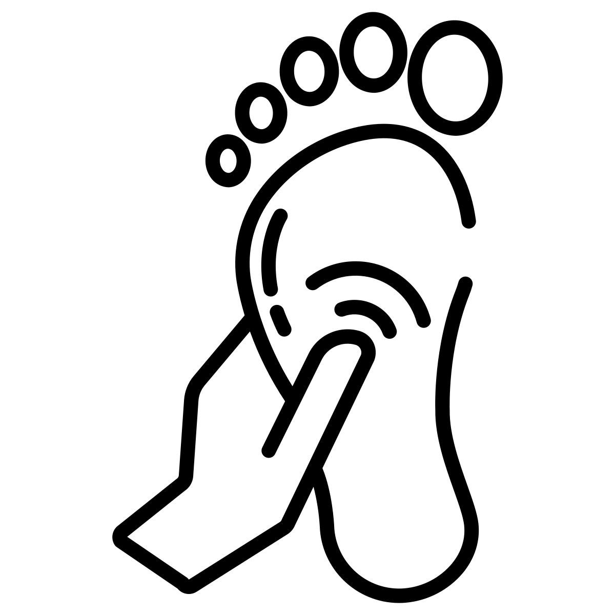 foot massage icon