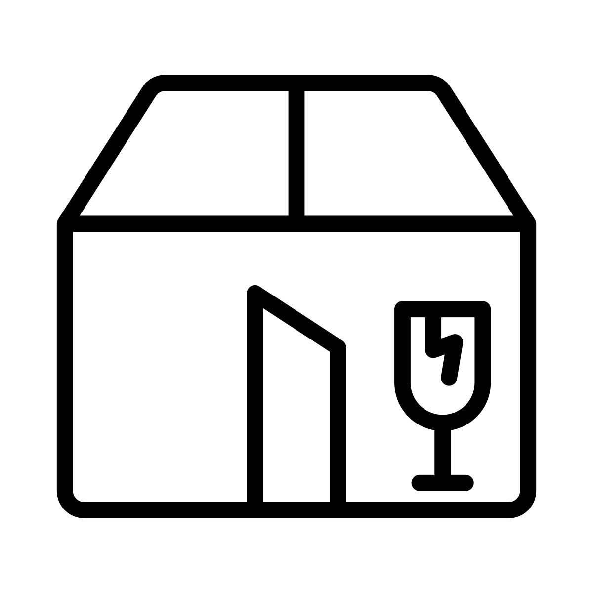 깨지기 쉬운 icon