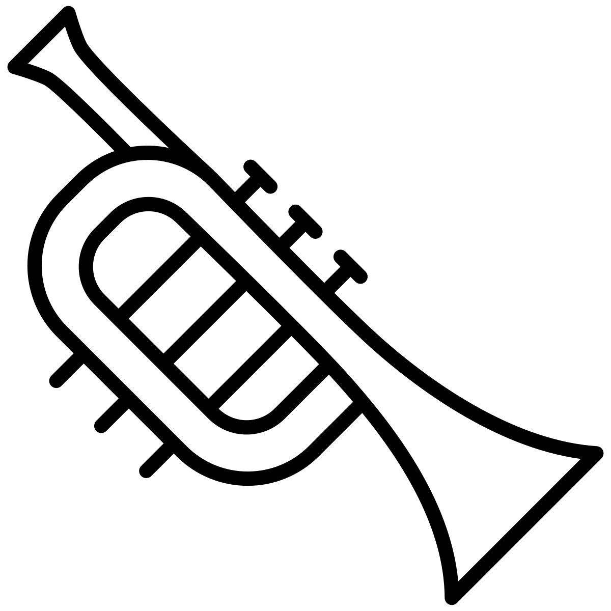 french horn icon