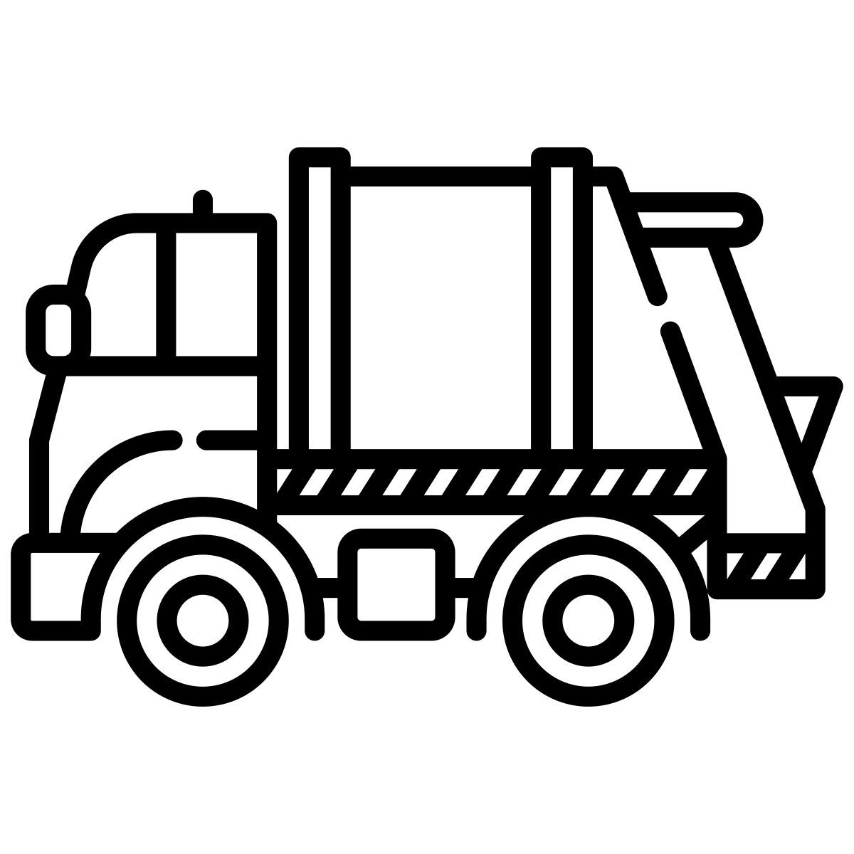 garbage truck icon