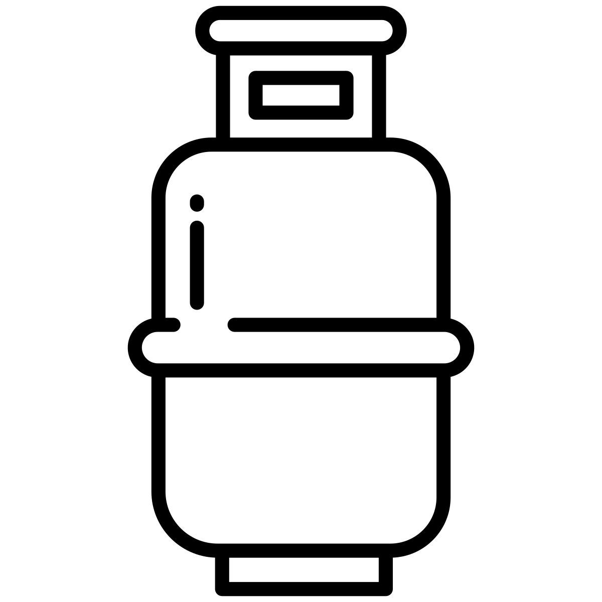 gas cylinder icon