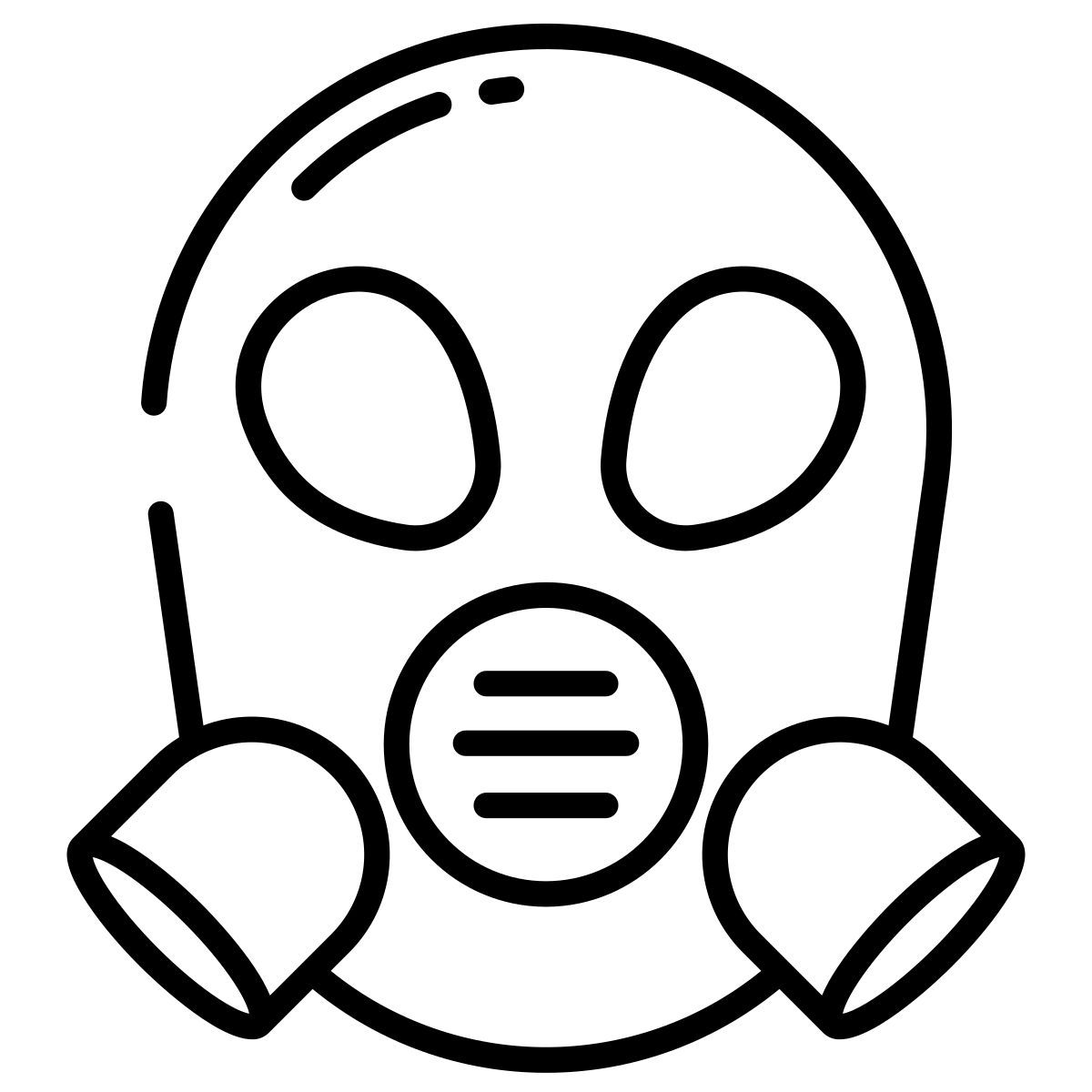 gas mask icon