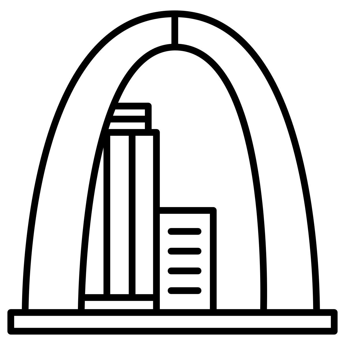 gateway arch icon