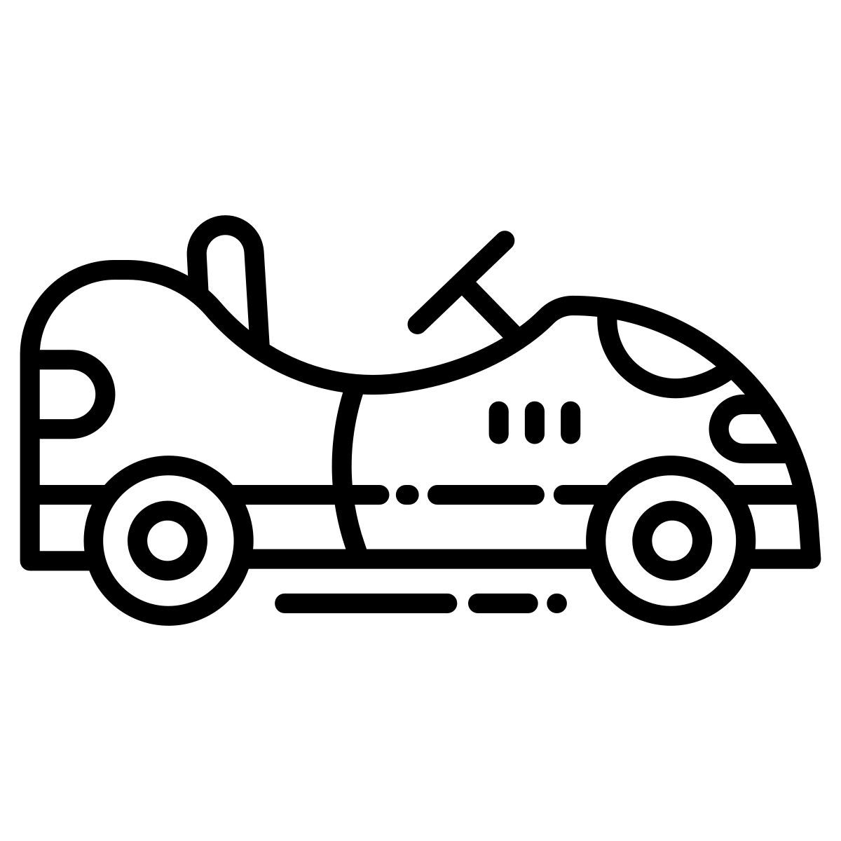 go kart icon