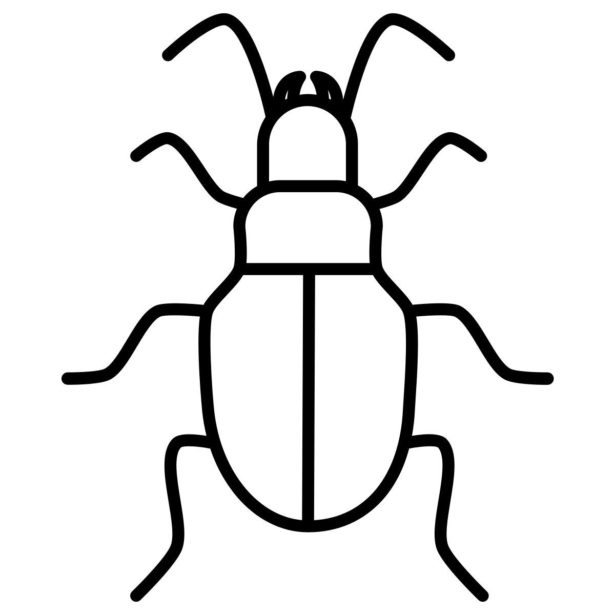 ground beetle icon