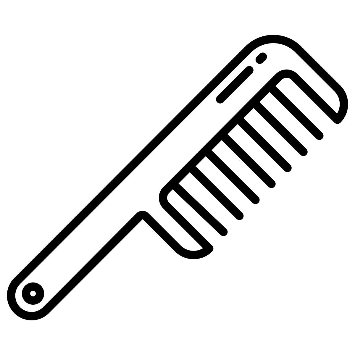 헤어 브러쉬 icon