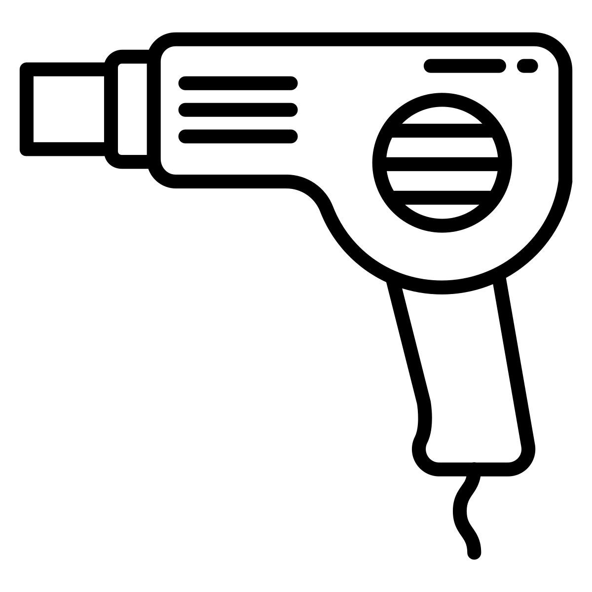 hair dryer icon