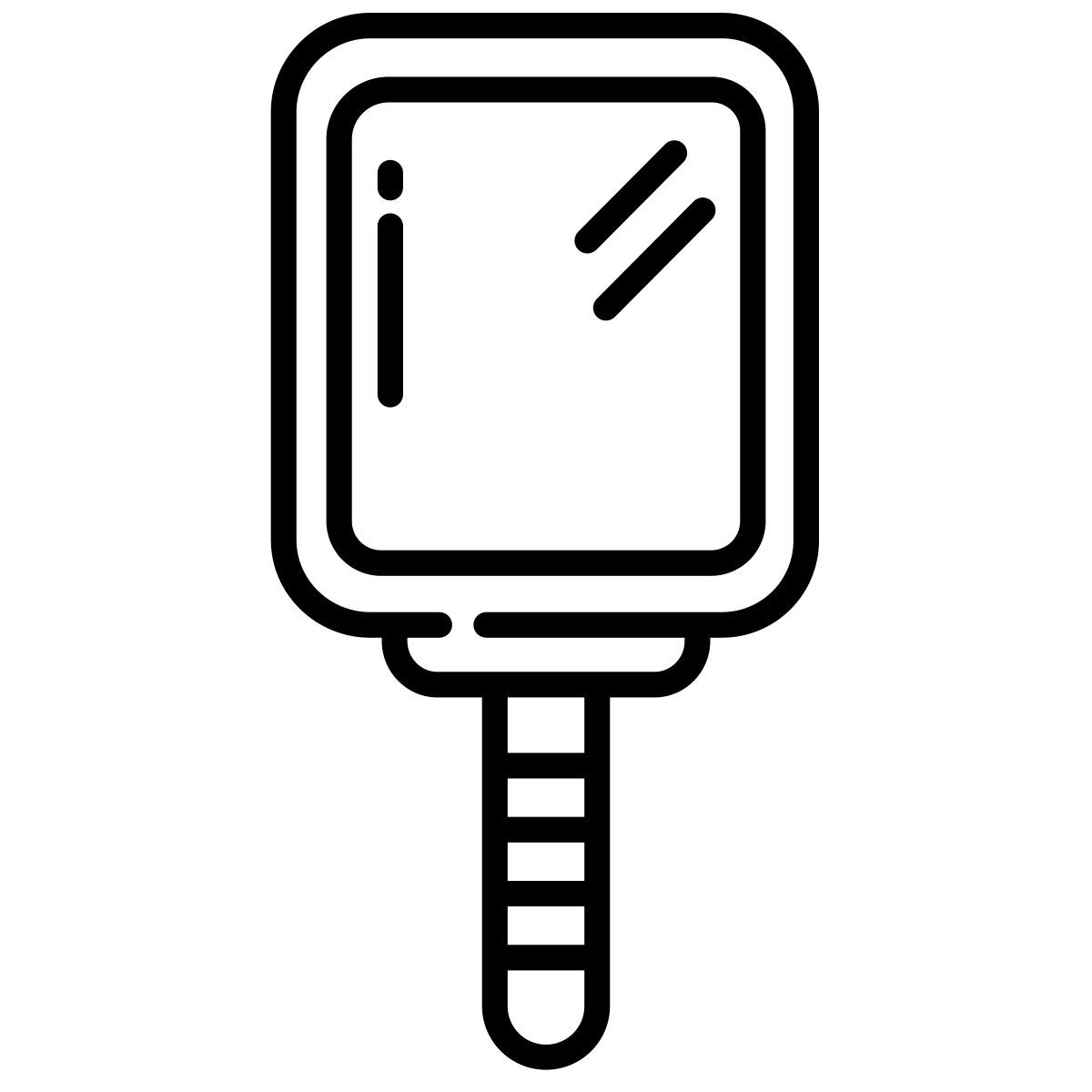 specchio a mano icon
