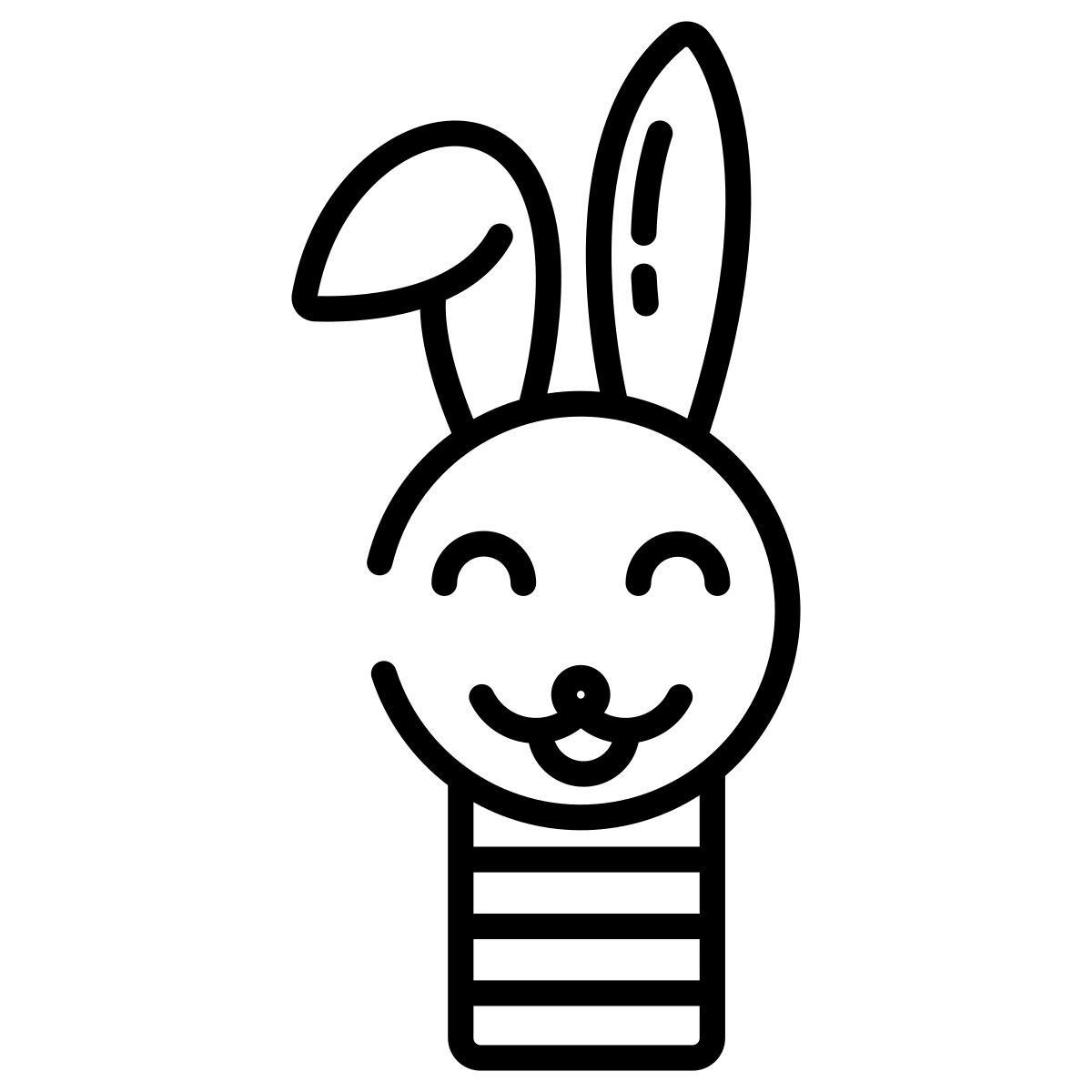 hand puppet icon