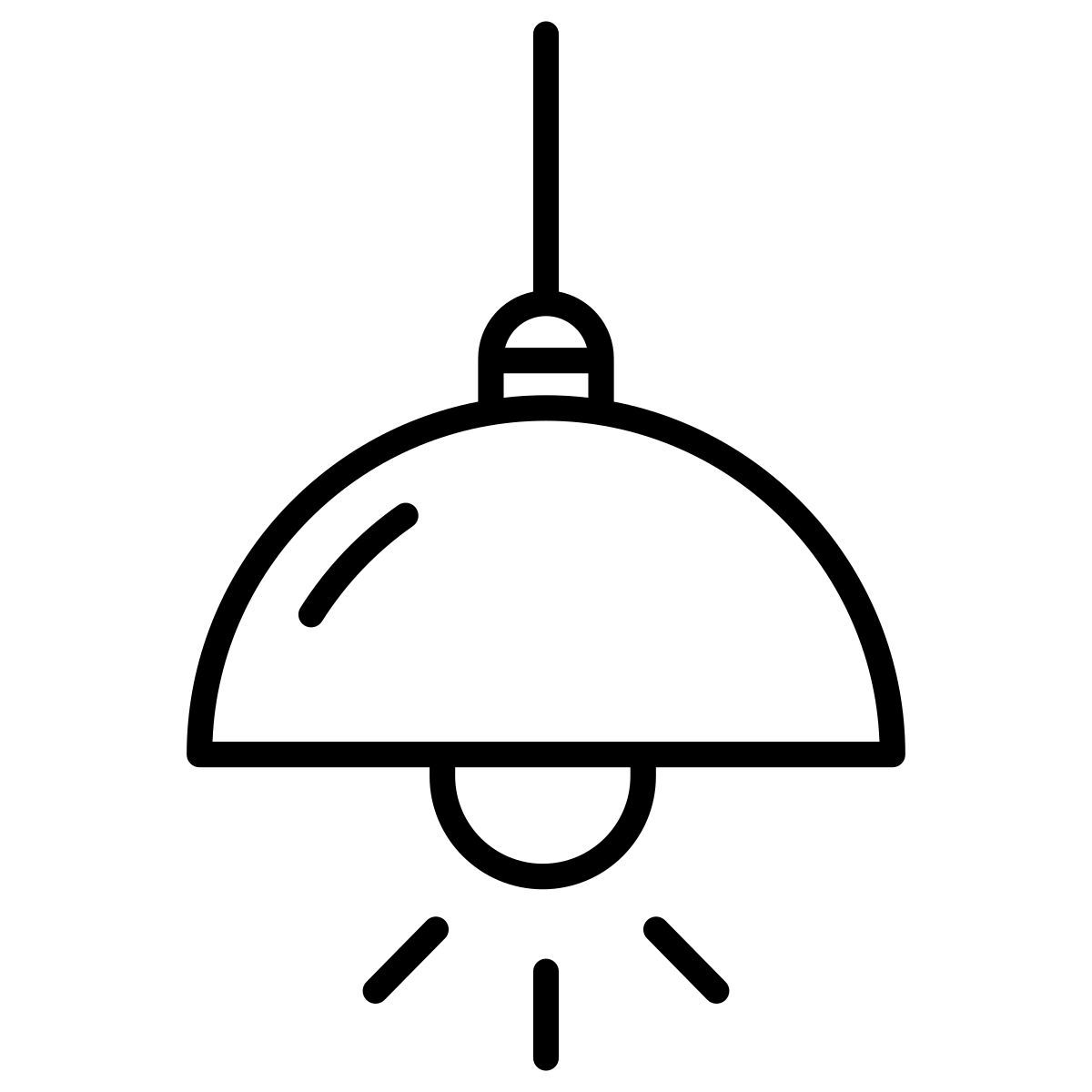 hang lamp icon