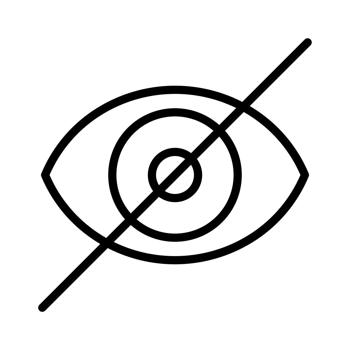 hide icon