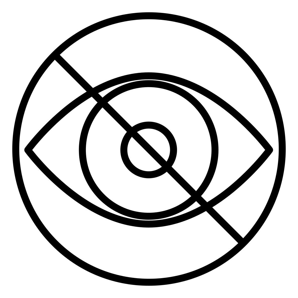 hide icon