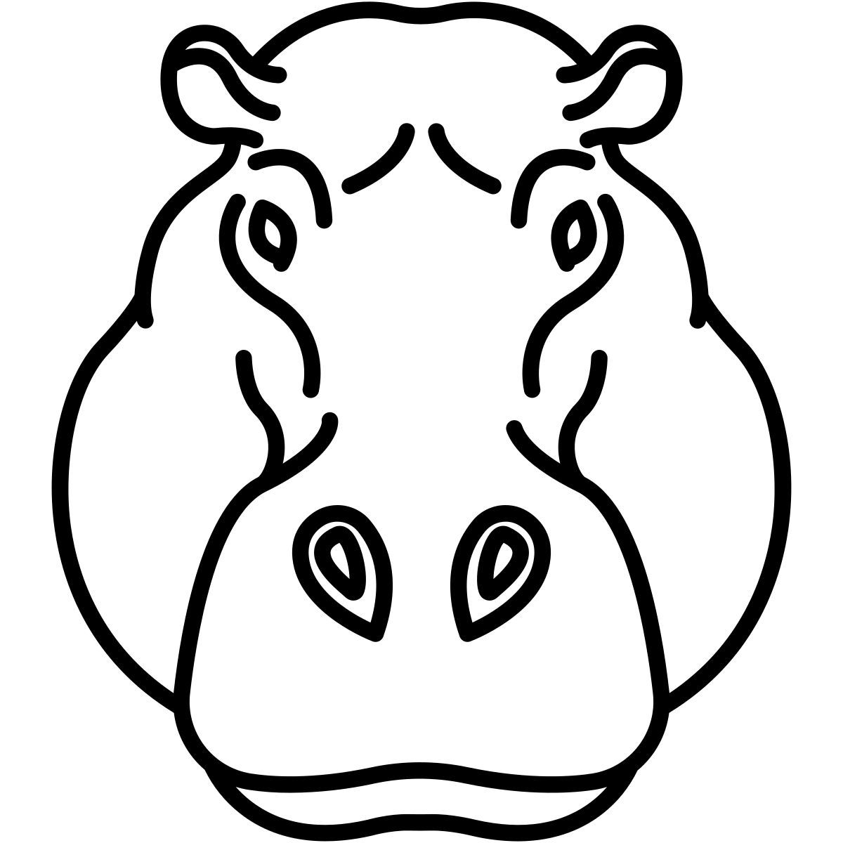 hipopótamo icon