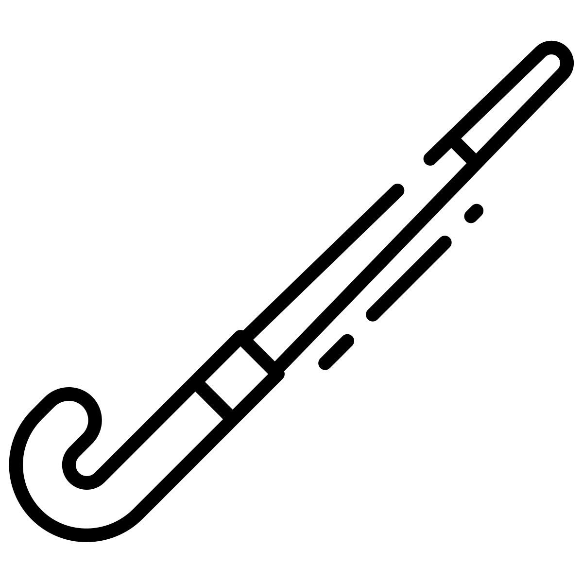 hockey stick icon