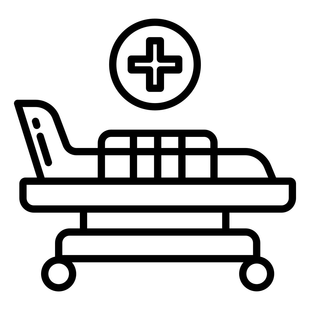 hospital bed icon