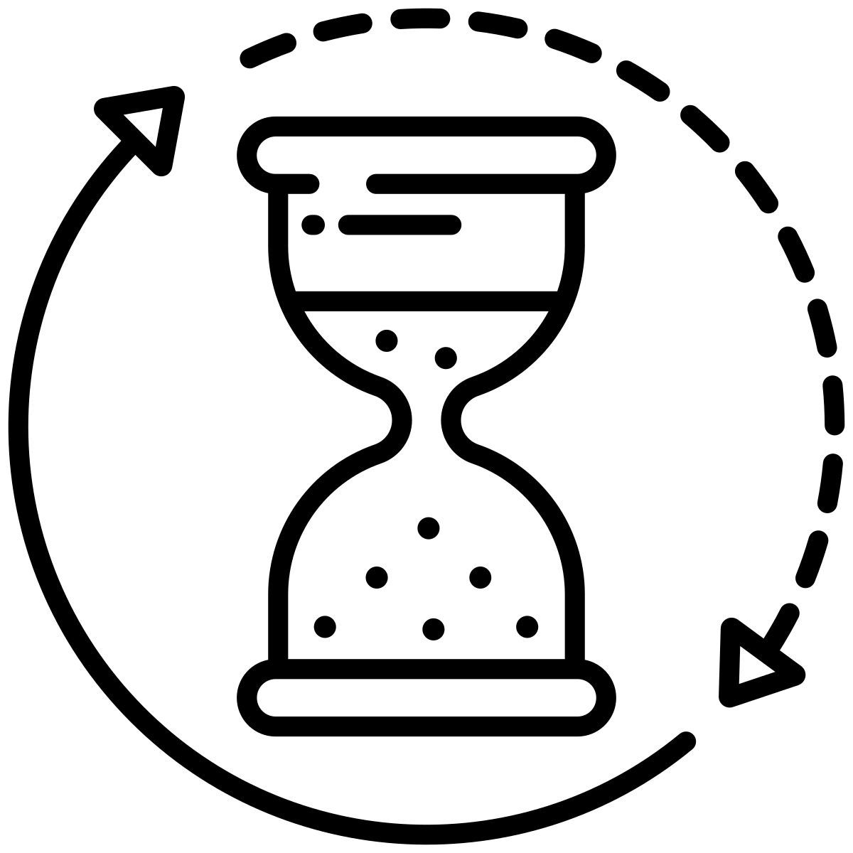 hour glass icon