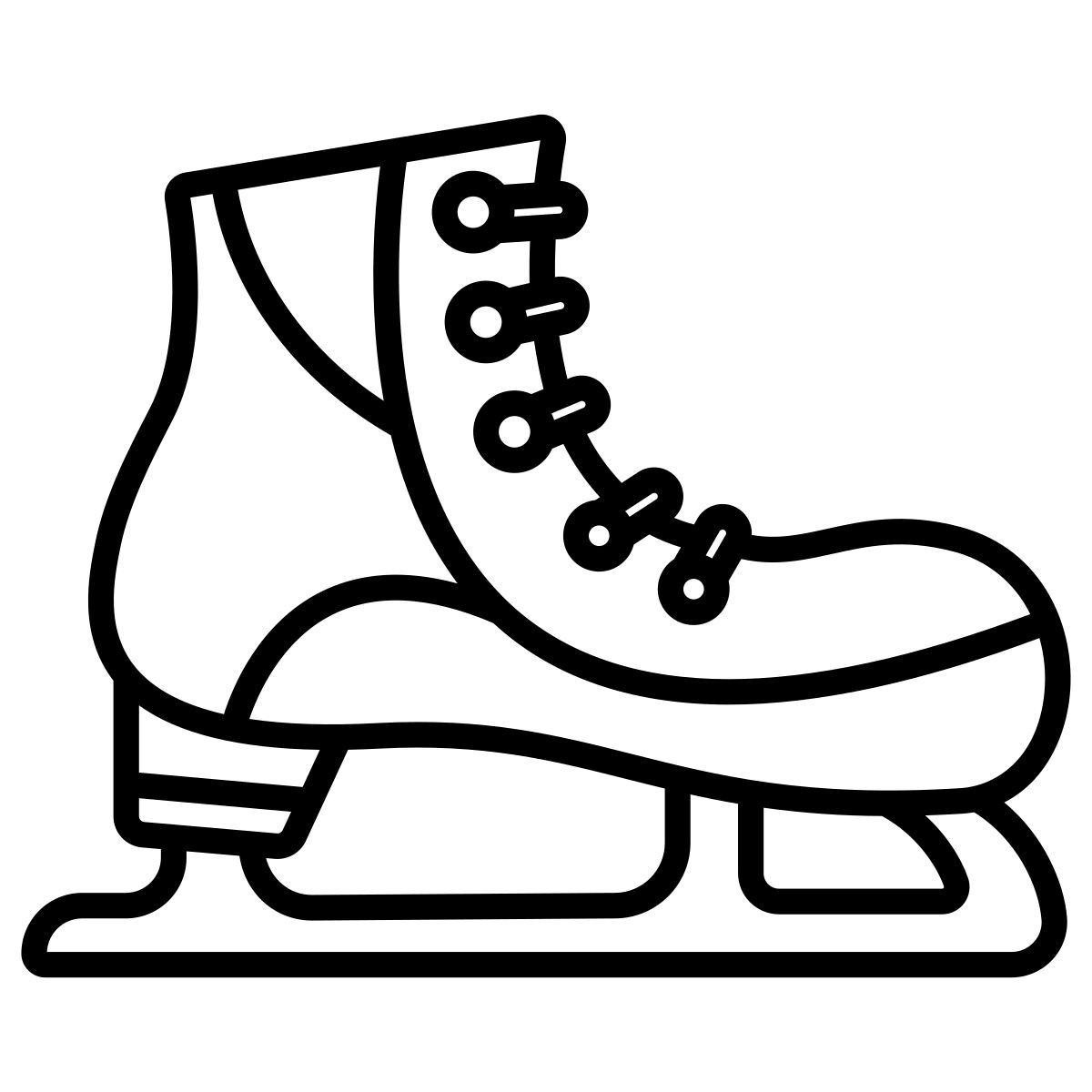 Sapatos de patinação no gelo icon