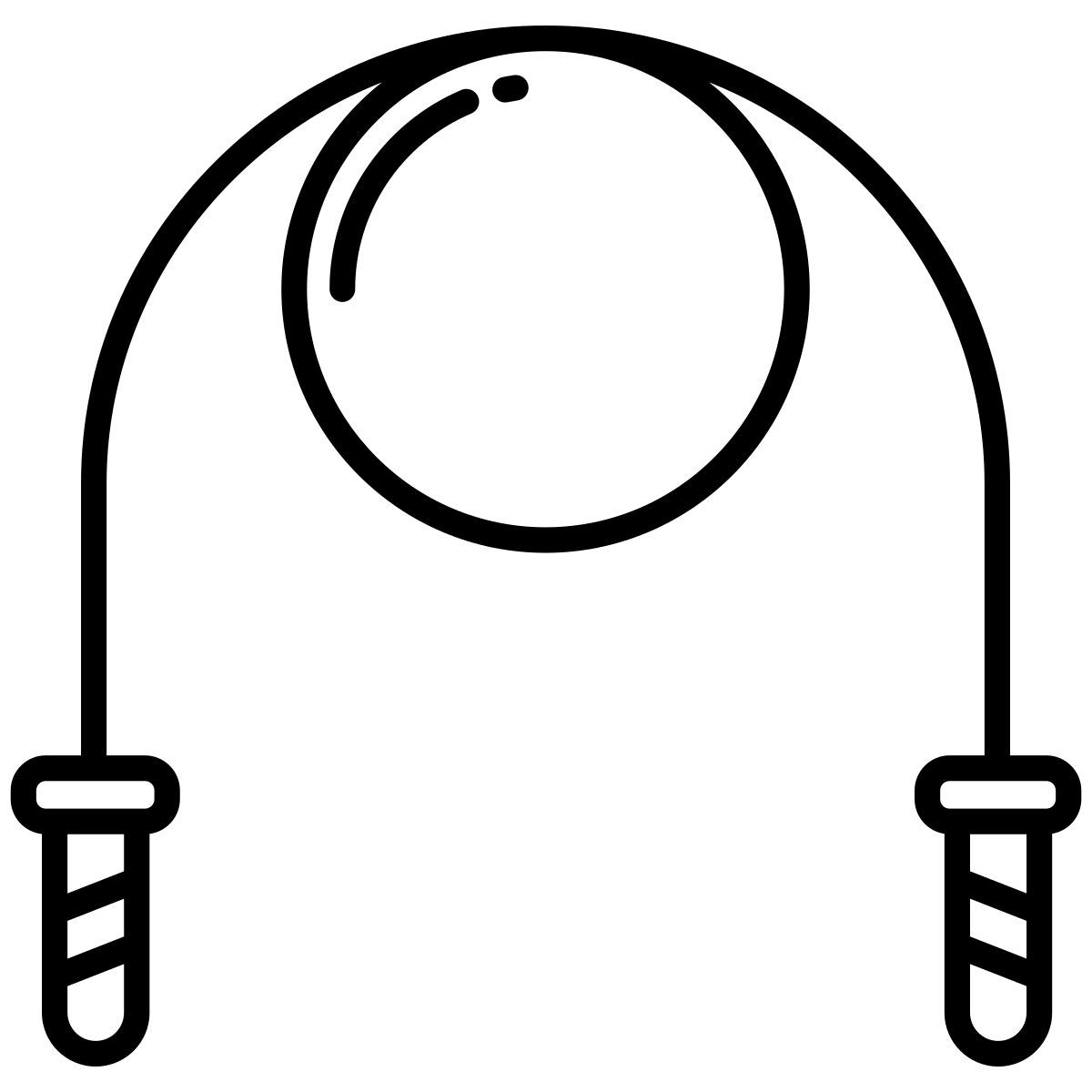 jumping rope icon