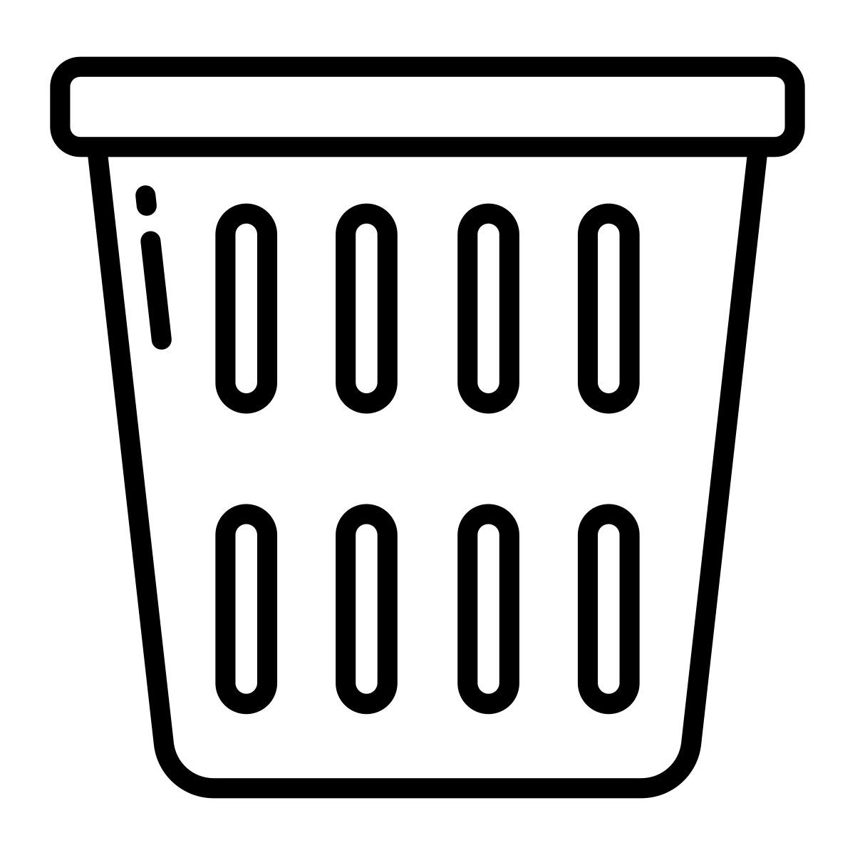 laundry basket icon