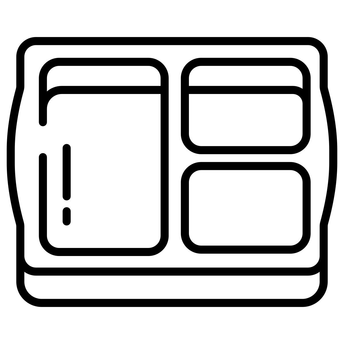 lunch box icon
