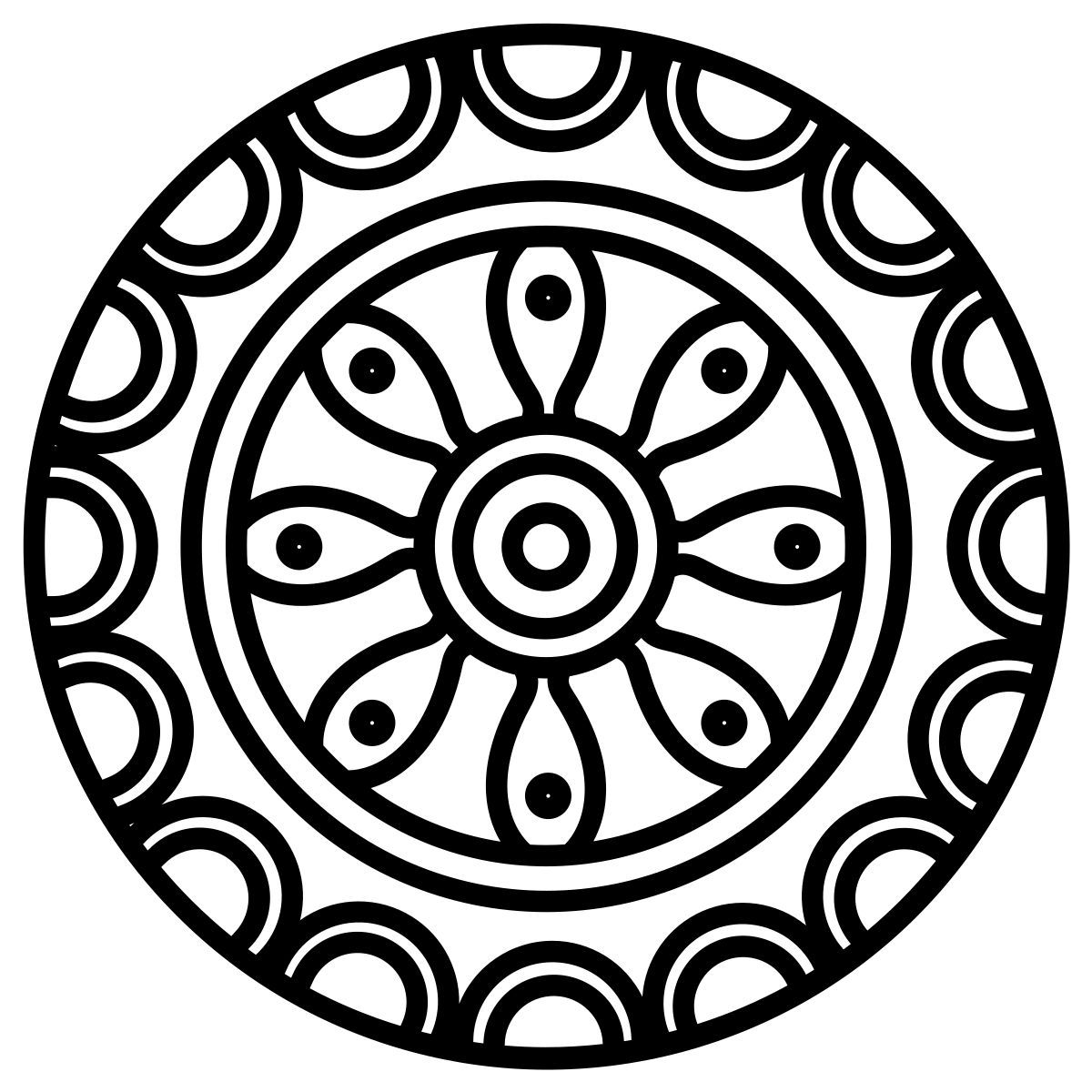 mandala icon