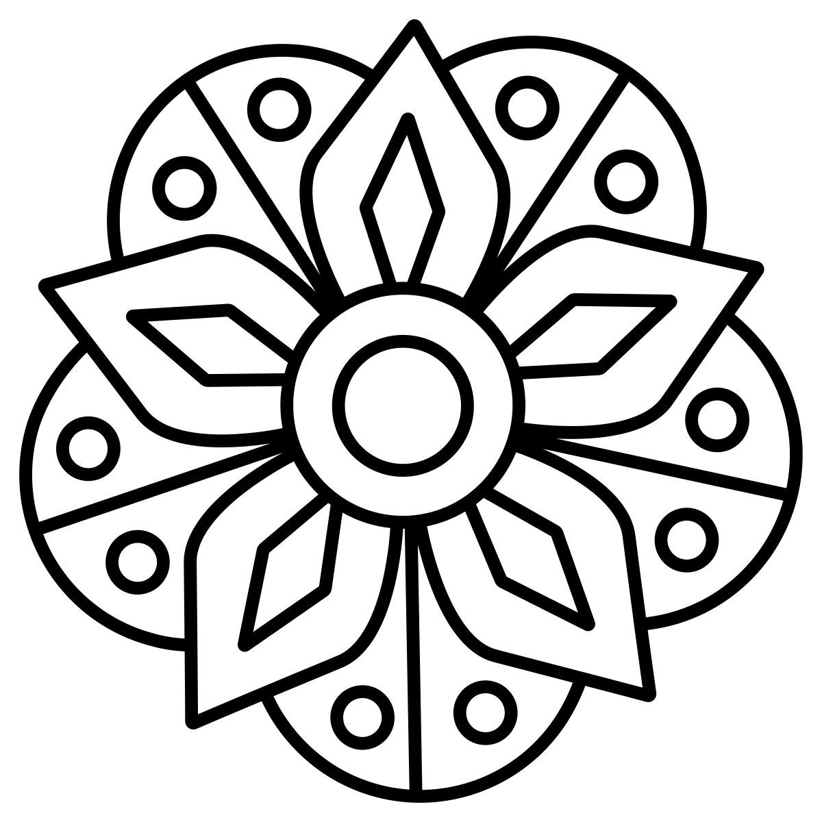 mandala icon
