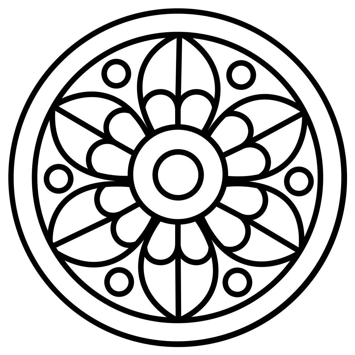 mandala icon