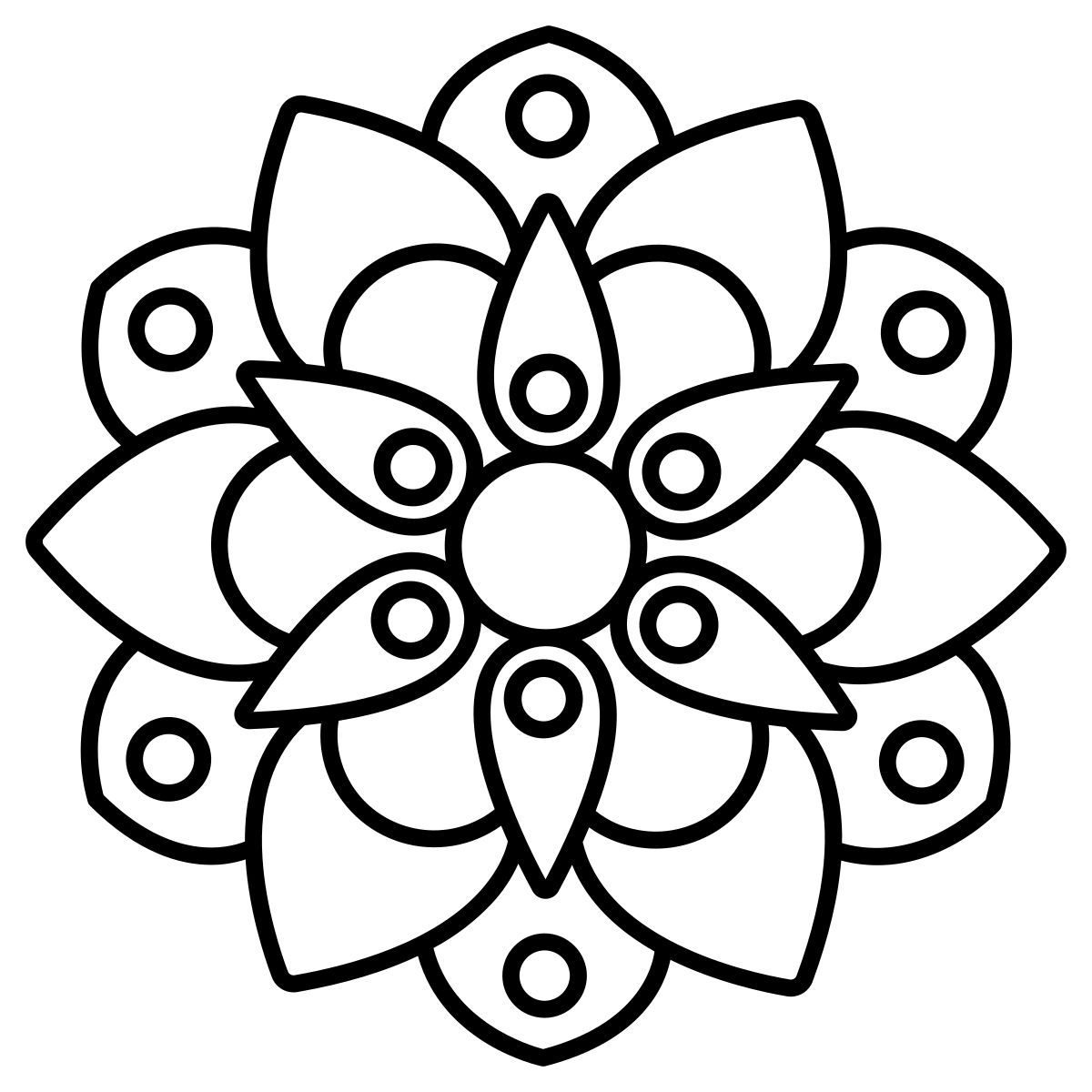 mandala icon