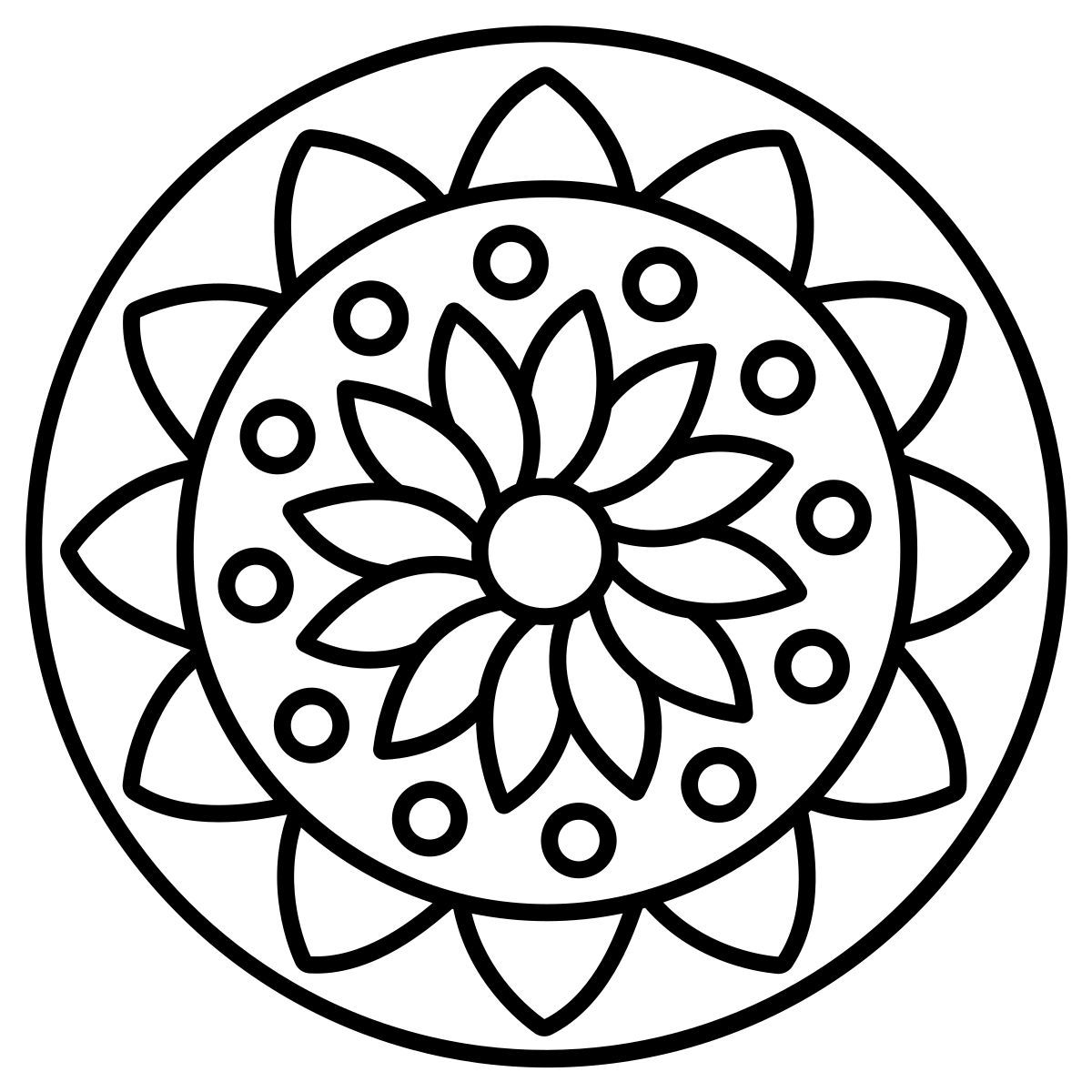 mandala icon