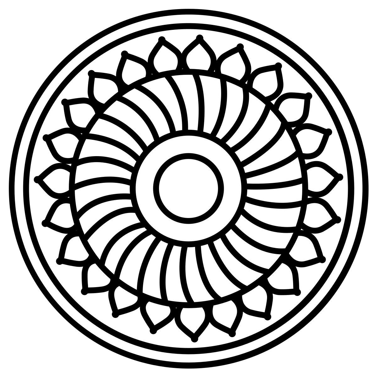 mandala icon