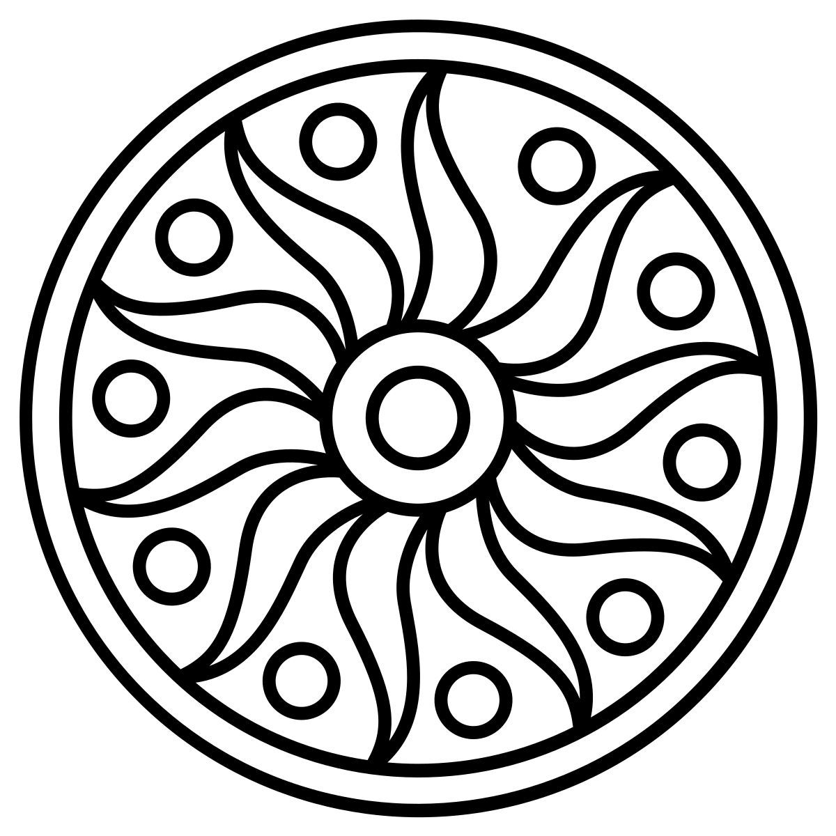 mandala icon