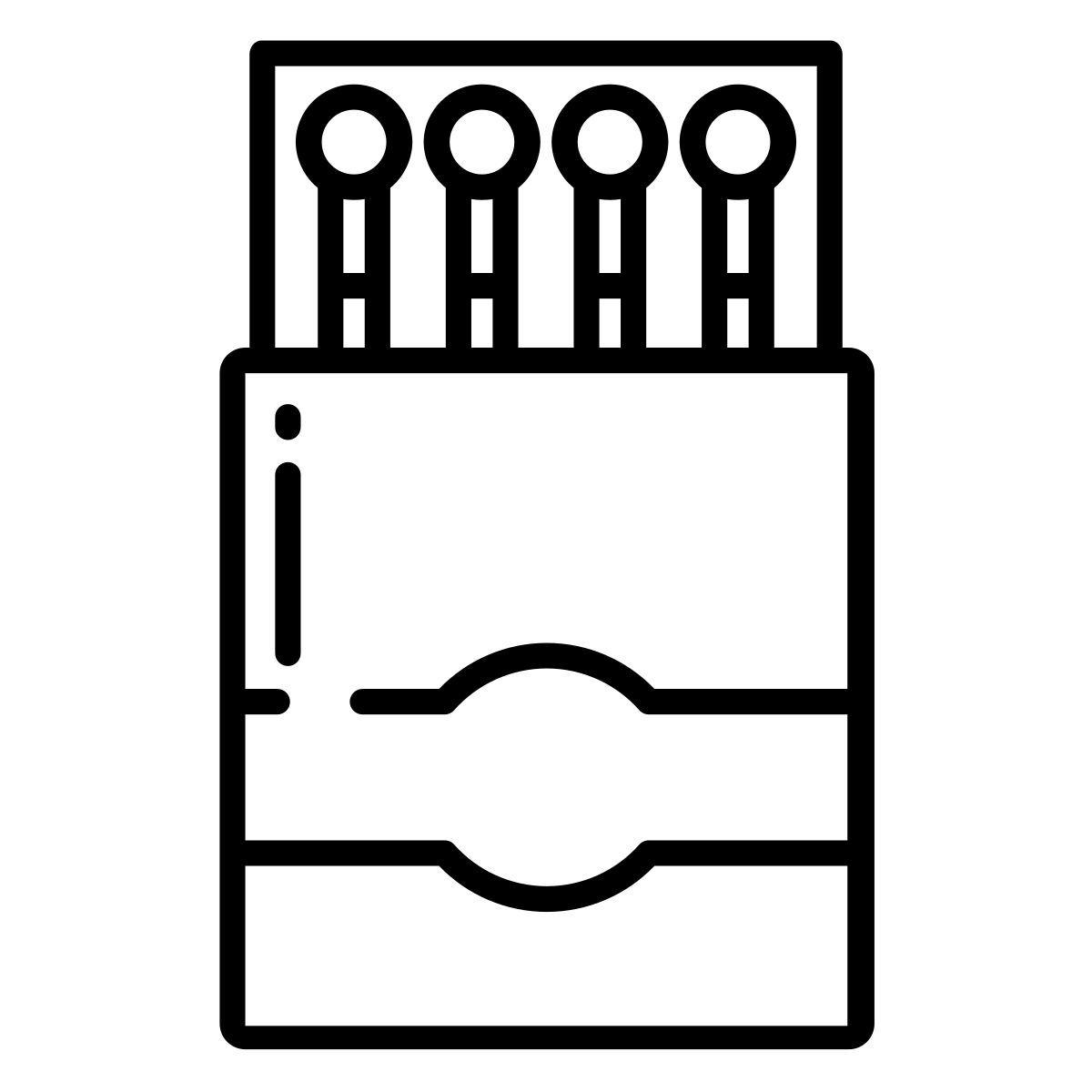 boîte d'allumettes icon