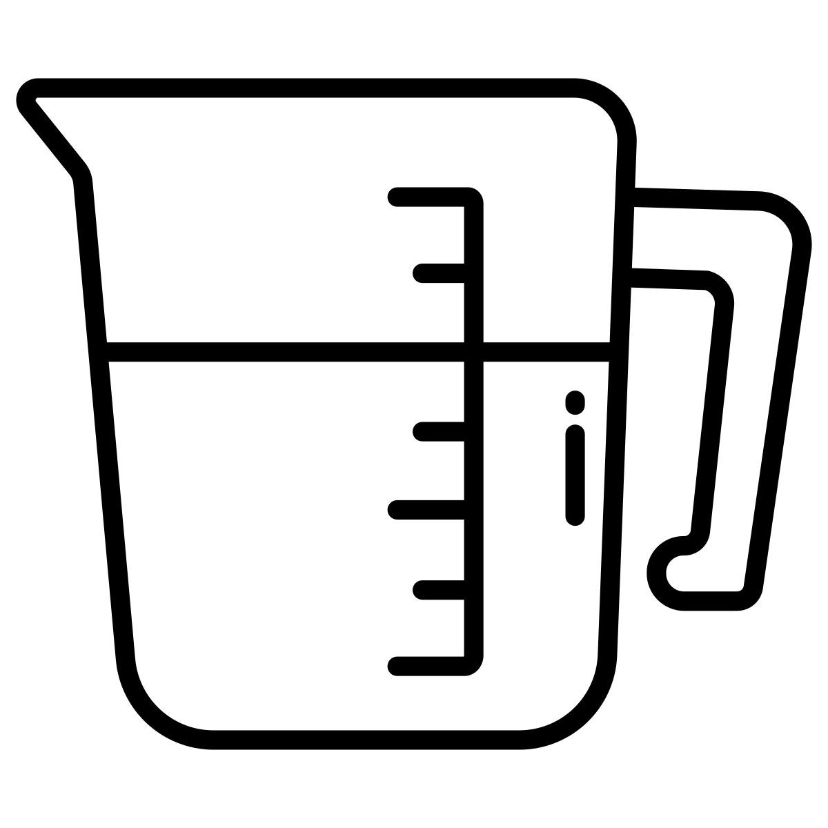 measuring jar icon