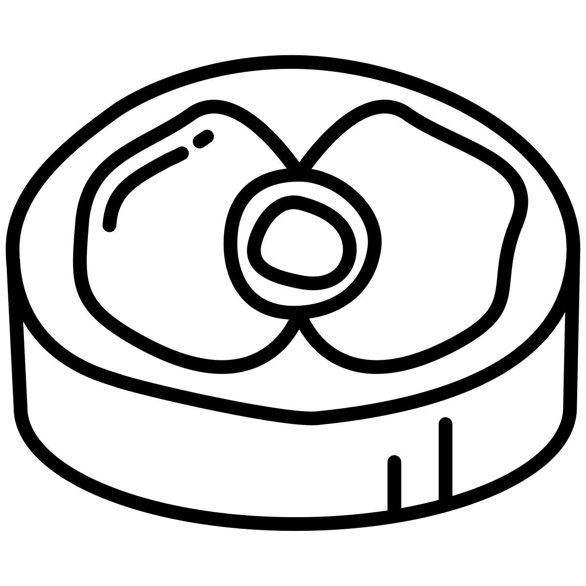 meat slice icon