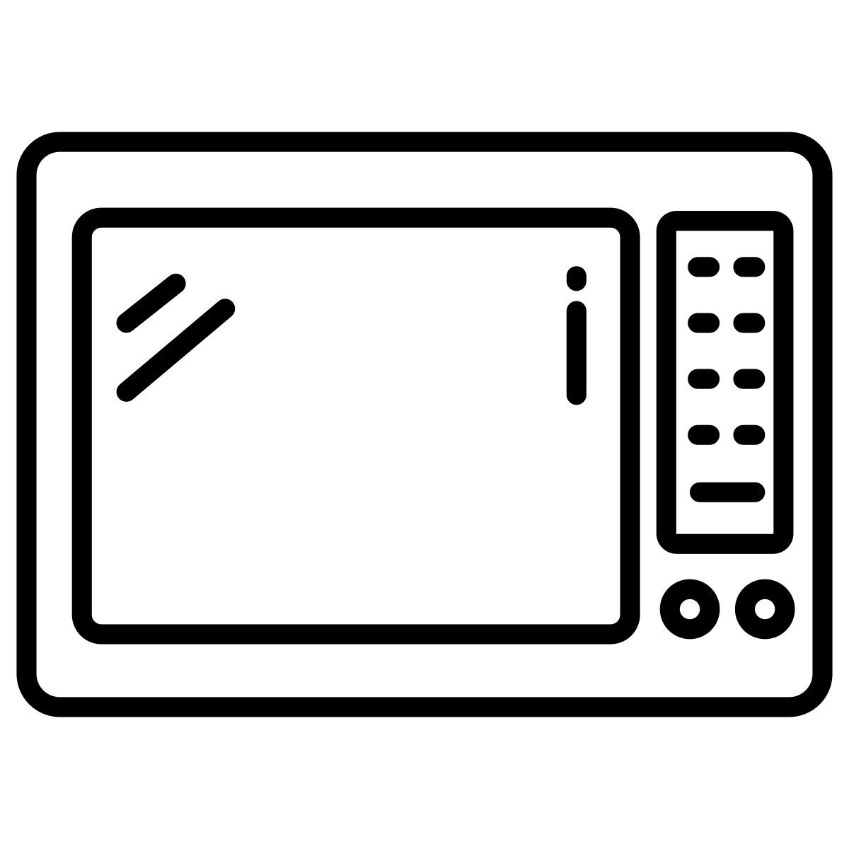 microwave oven icon