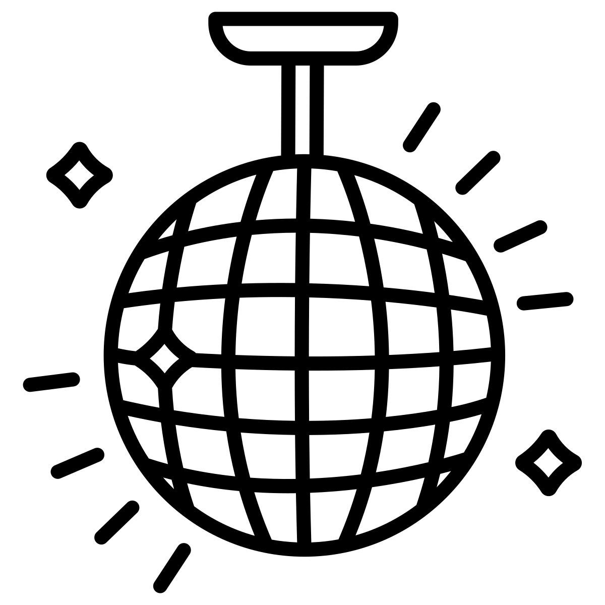 bola de espejos icon