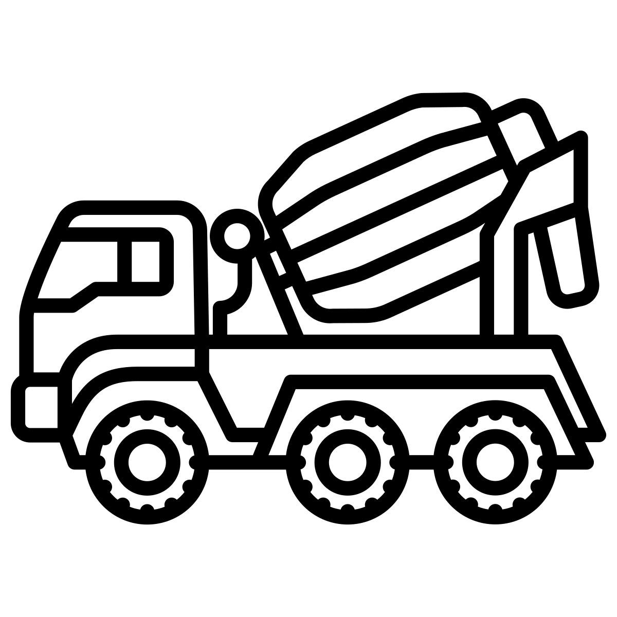mixer truck icon