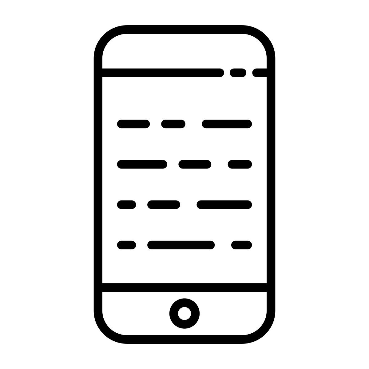 两个智能手机 icon