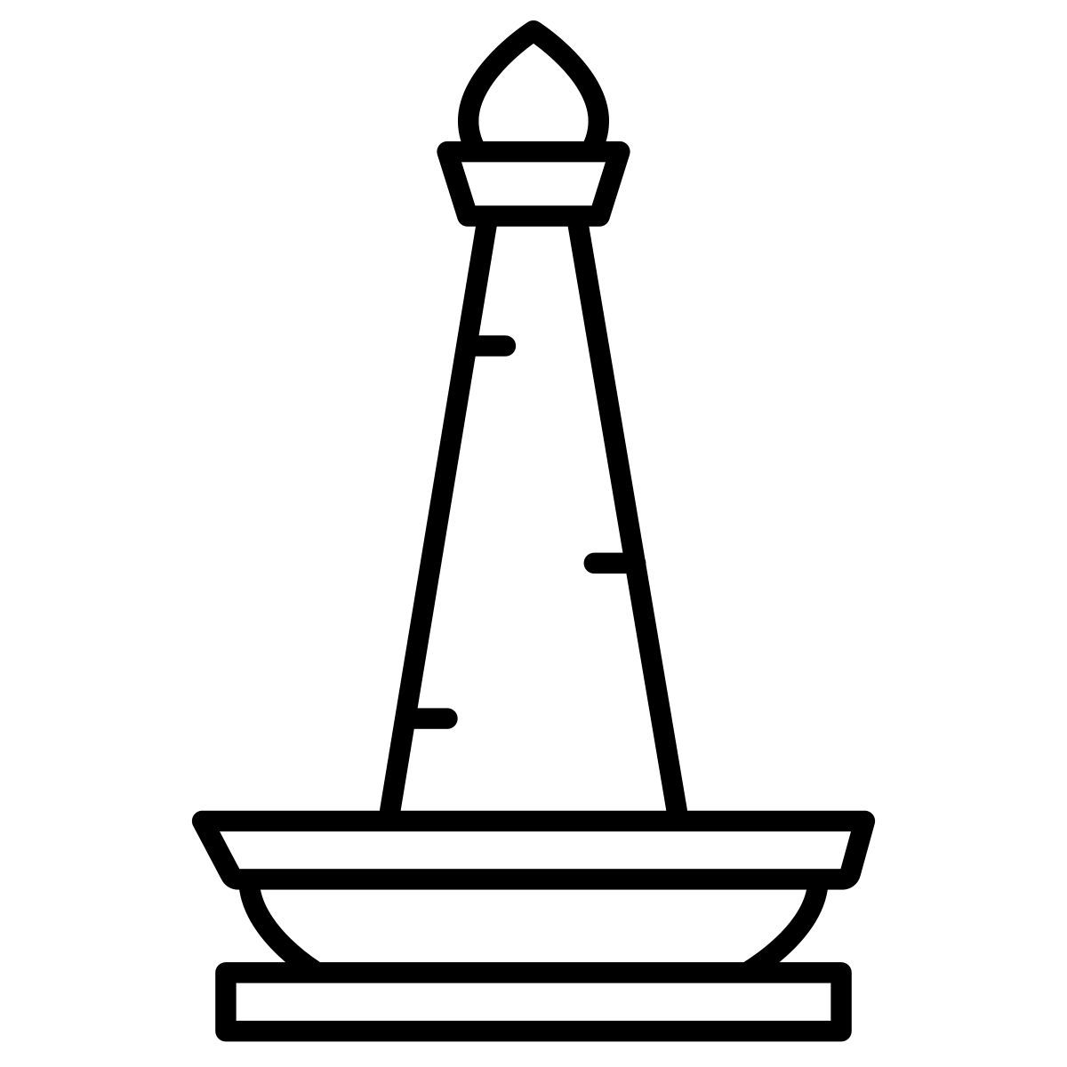 monas tower icon