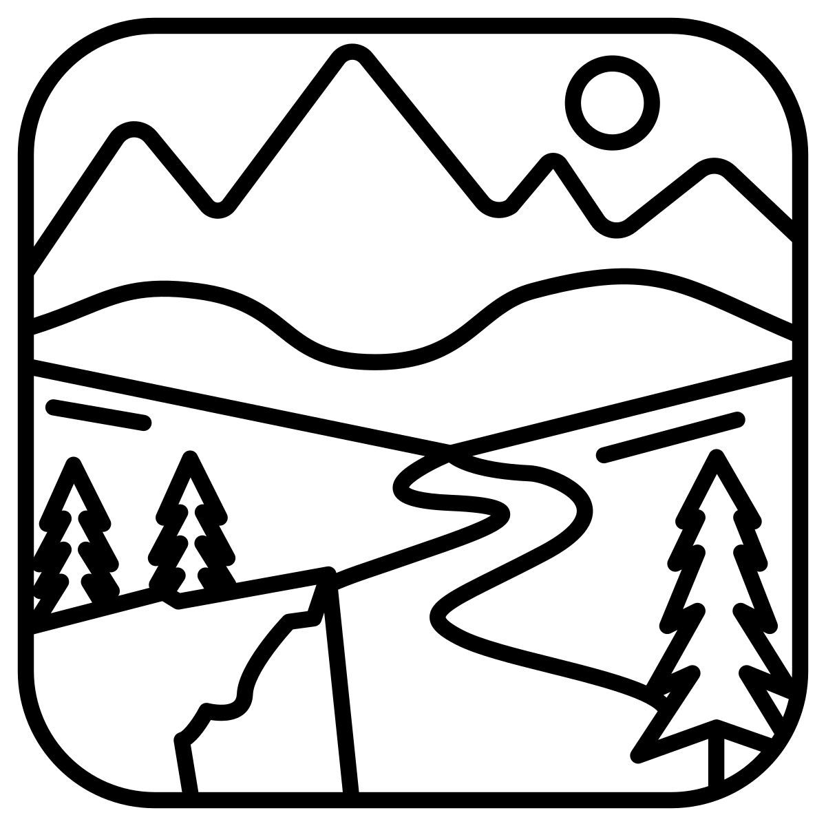 mountain icon