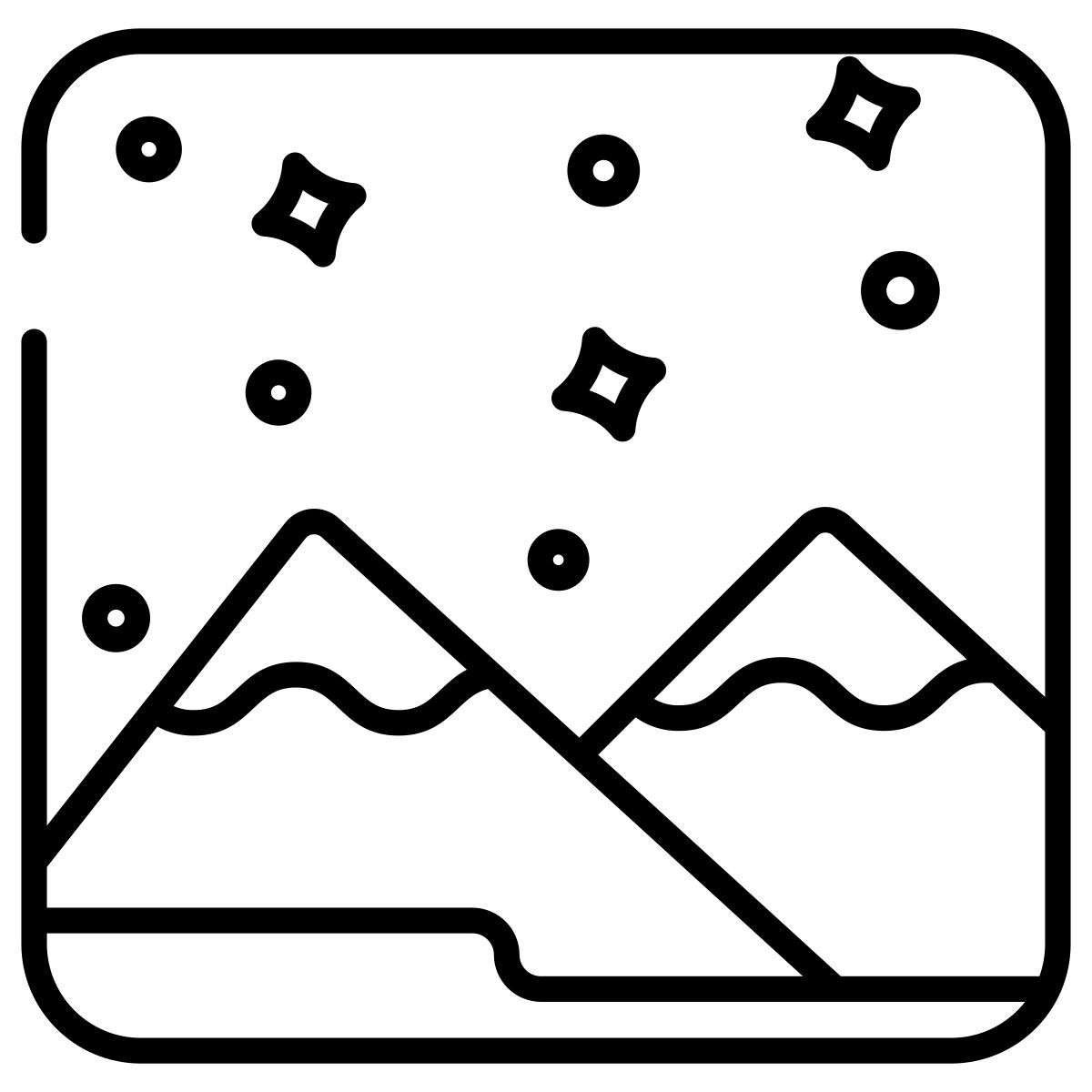 mountains icon