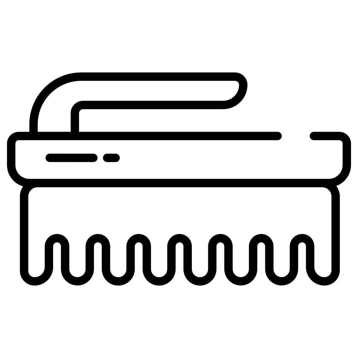 nail brush icon